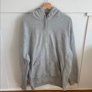 J. Crew Light Gray Men's Hoodie Sweater